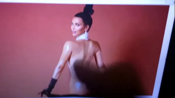 热Explosive cum tribute to Kim Kardashian酷视频