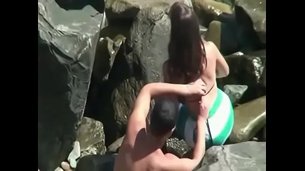 Καυτά caught on the beach δροσερά βίντεο