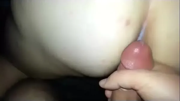 Pulls out and cums on her asshole Video keren yang keren