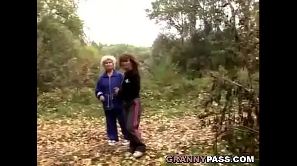 Hot Granny Lesbian Love In The Forest cool Videos