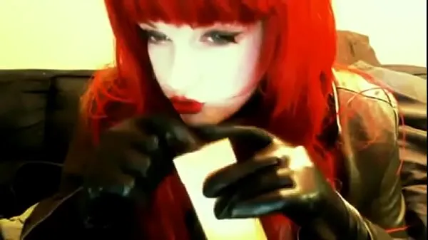 Hot goth redhead smoking cool Videos