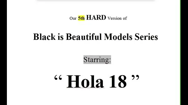 Hot 5th HARD version on Black is Cute Web Models (Promo cool Videos