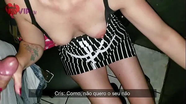 گرم Cristina Almeida no Gloryhole 5 filme 1 com seu marido, levando rola sem camisinha na buceta, o macho aproveita e arromba o seu cuzinho e finaliza enchendo sua boca de porra, o corno é xingado por ela enquanto filma ٹھنڈے ویڈیوز