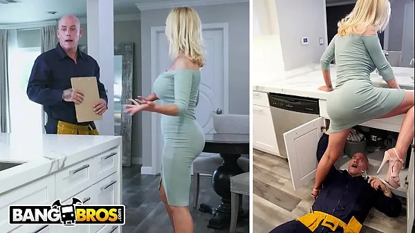 Hot BANGBROS - Busty MILF Nikki Benz Drops Her Big Ass On Maintenance Man's Pipe cool Videos