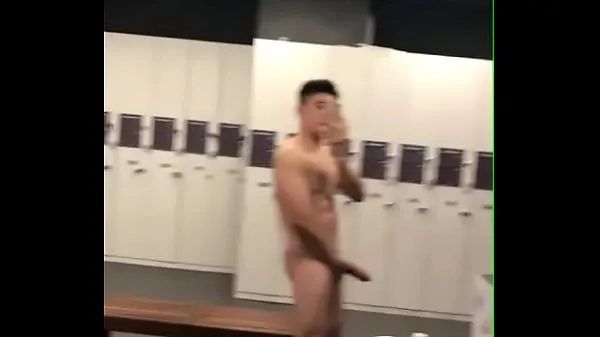 Korean gym locker room Video sejuk panas