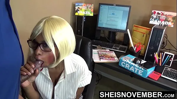 Hot To Stay Employed At My Administrator Secretary Job, I Must Fuck My Boss Big Cock And Give POV Blowjob With Natural Tits And Areolas Exposed, Petite Ebony Girl Sheisnovember Rough Riding BBC Sex On Work Chair And Desk Thick Booty on Msnovember cool Videos