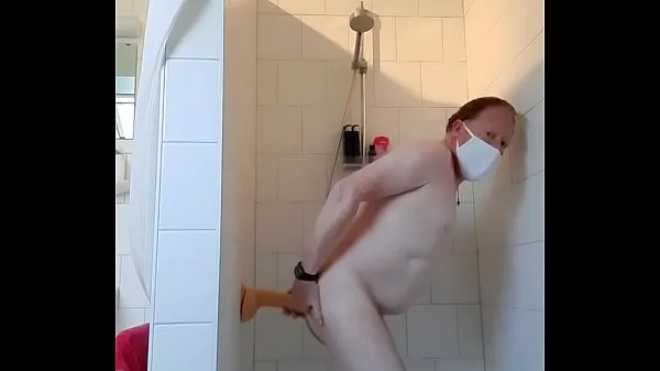 Hot riding big dildo on wall after sniffing p. nitrite and masturbating shouting shooting cum kule videoer