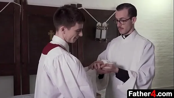 Hot When the priest penetrates his ass and fucks him hard that the boy realizes his dreams have become a reality cool Videos