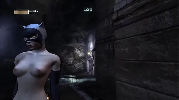 Hot Batman Arkham City "Catwoman Nude (Animated) Fail kule videoer