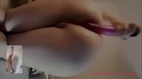 Girl masturbating anally with her dildo Video sejuk panas