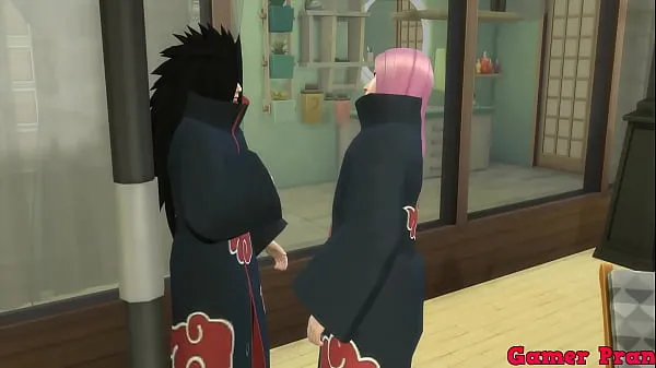 Sıcak akatsuki porn Cap 3 Madara is sunbathing then konan arrives to seduce him they end up fucking him riding as she likes they give him very hard in the ass harika Videolar