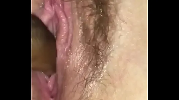 Fingering wife hairy wet pussy Video sejuk panas