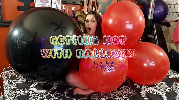 Hot Getting Hot with Balloons - Preview - ImMeganLive cool Videos