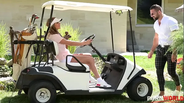 Zlata Shine Takes Golf Instructors Stiff Cock in Broad Daylight GP2169 Video sejuk panas