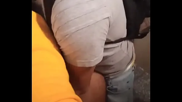 Heta Brand new giving ass to the worker in the subway bathroom coola videor