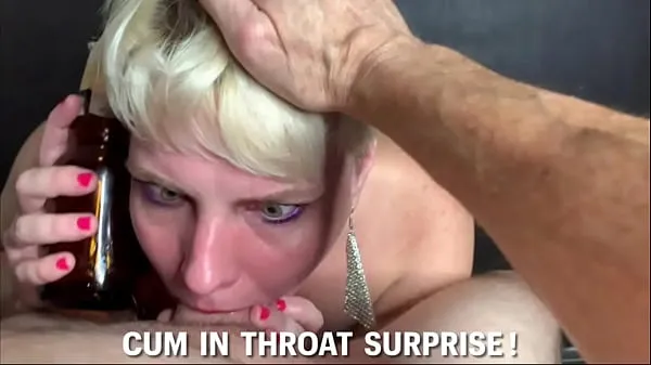हॉट Surprise Cum in Throat For New Year बेहतरीन वीडियो