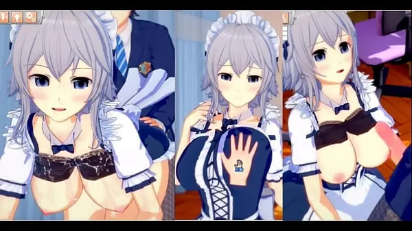 Eroge Koikatsu! ] Touhou notti Sakuya strofina il seno H! 3DCG Big Breasts Anime Video (Progetto Touhou) [Gioco HentaiVideo interessanti