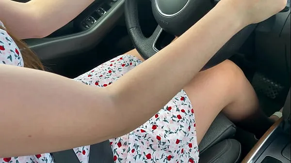Hot Stepmother: - Okay, I'll spread your legs. A young and experienced stepmother sucked her stepson in the car and let him cum in her pussy cool Videos