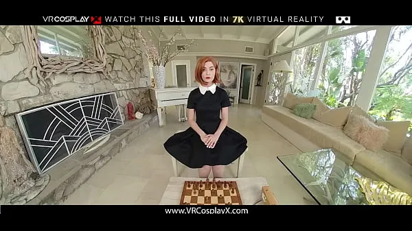 热Beth Harmon Of QUEEN'S GAMBIT Playing Fuck Chess With You VR Porn酷视频