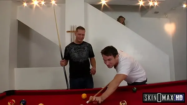 Hot Sexy Threesome by The Snooker Table cool Videos