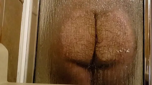 Kuumia Rubbing my ass and cock on my shower window siistejä videoita