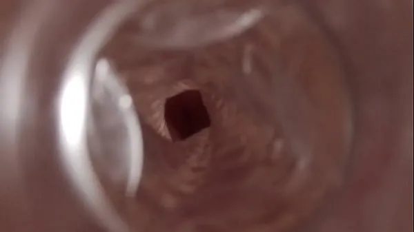 Hot AceAstra Cums in a Fleshlight (Inside View kule videoer