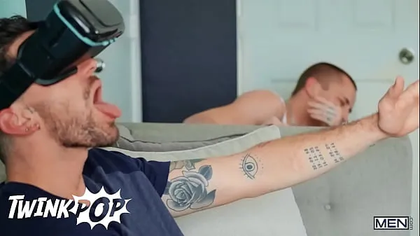 Hot Tattooed Stud Chris Damned Switches From His Fuck Toy To His Roommate Theo Brady's Tight Ass - TWINKPOP cool Videos