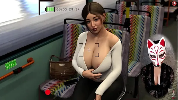 The Office (6) - HUGE boobs on the BUS مقاطع فيديو رائعة