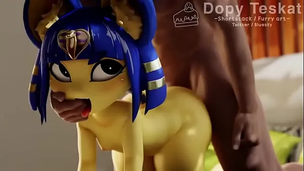 Hot Ankha giving it to the black guy cool Videos