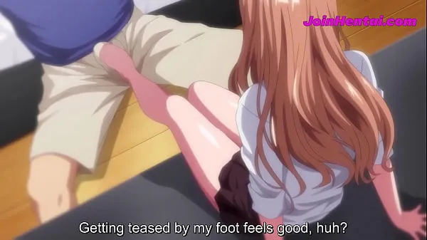 ホットTeenage Virgin Babe Seduces Teacher After School With Footjob - Anime Hentaiクールなビデオ