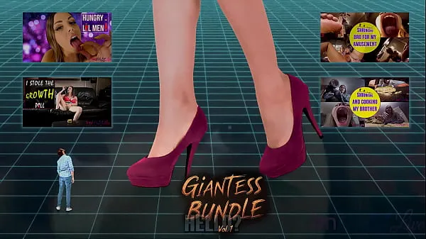 Sıcak GIANTESS BUNDLE Vol. 1 - PREVIEW - ImMeganLive harika Videolar